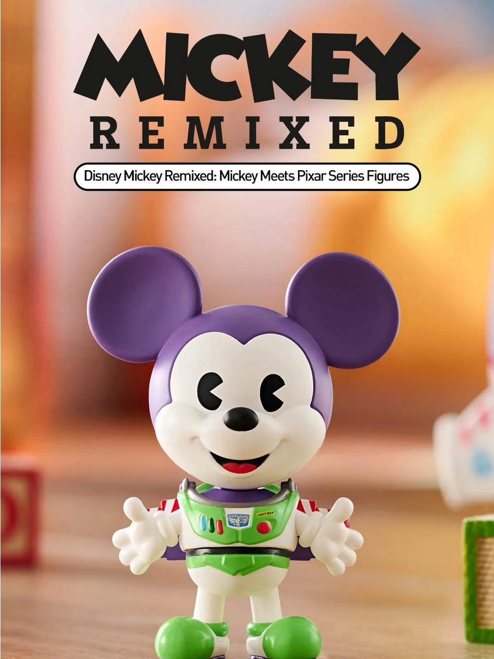 DISNEY MICKEY MEETS PIXAR REMIXED SERIES FIGURES (1) BLIND BOX
